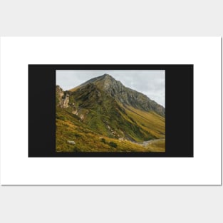 Granite Mountain Peak on Greina High Plain Posters and Art